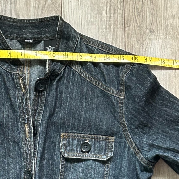 Mossimo Dark Denim jacket Medium - Picture 3 of 8